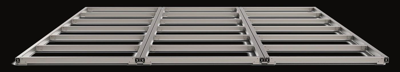 Large Terraform Deck aluminium frame