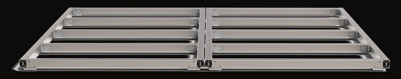 Medium Terraform Deck aluminium frame