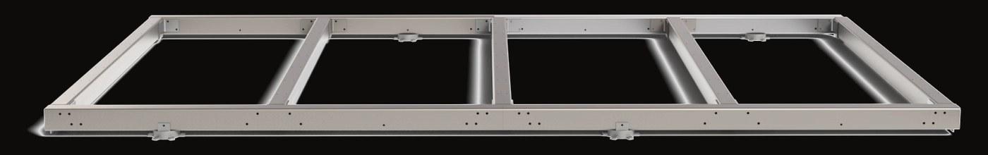 Small Terraform Deck aluminium frame