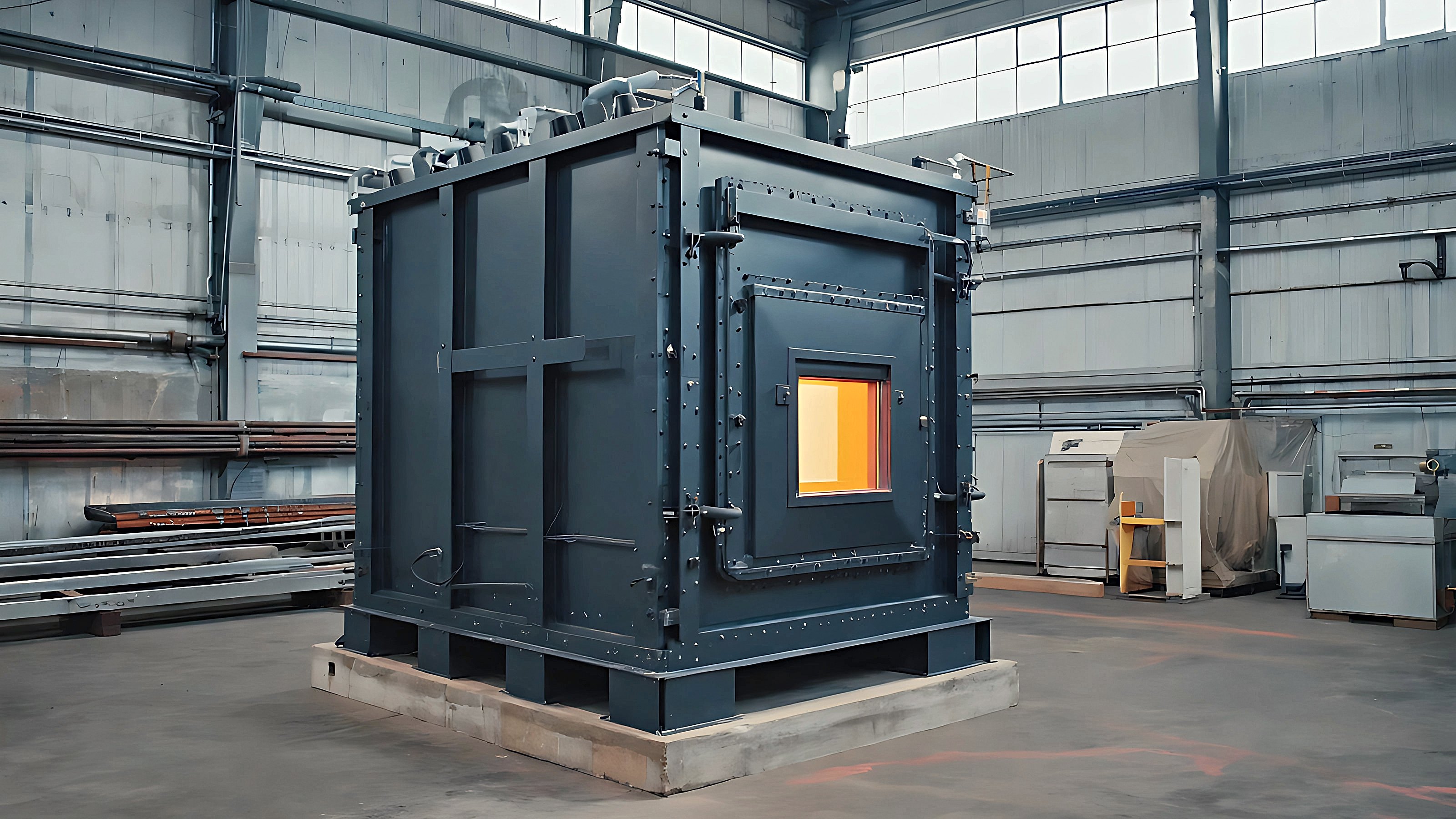 A Terraform Cell with its furnace core glowing